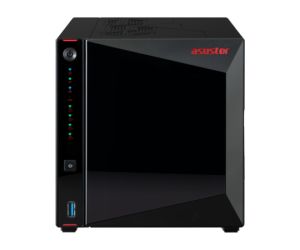 Asustor AS5404T 4 SLOT TOWER NAS CELERON 2GHz QUAD 4GB DDR4 2x2.5GBE VERİ DEPOLAMA SİSTEMİ