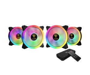 Gamdias AEOLUS M2-1204R 4x12cm RGB KASA FANI