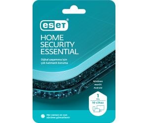 Eset HOME SECURITY ESSENTIAL 10 KULLANICI 1 YIL