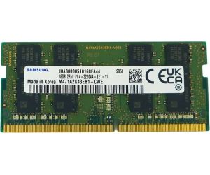 Samsung 16 GB DDR4 3200MHz SODIMM CL22 KUTUSUZ NOTEBOOK RAM (BELLEK) M471A2K43EB1-CWE