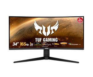 Asus 34 TUF GAMİNG 3440x1440 1MS 165Hz DP/HDMI/USB +VESA +SPEAKER MONİTÖR VG34VQL1B