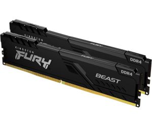 Kingston Beast 16GB (2x8GB) DDR4 3600MHz CL17 Masaüstü Ram (Bellek) KF436C17BBK2/16TR