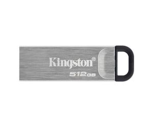 Kingston 512 GB USB3.2 DATATRAVELER KYSON SİYAH/GRİ (DTKN/512GB)