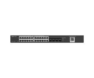 Ruijie REYEE 24 PORT 10/100/1000 +4SFP POE 370W YÖNETİLEBİLİR SWİTCH RG-NBS3100-24GT4SFP-P