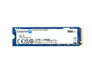 Kingston NV3 500GB NVMe PCIe 4.0 Okuma 5000MB – Yazma 3000MB M.2 SSD (SNV3S/500G)