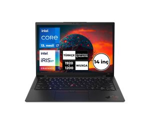 Lenovo THINKPAD X1 CARBON I7-1355U 16GB 512GB SSD 14 W11P Dokunmatik Notebook 21HNSB7FX9