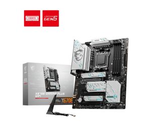 MSI X670E GAMING PLUS WIFI DDR5 7800+ (OC) MHz ATX AM5 256GB ANAKART