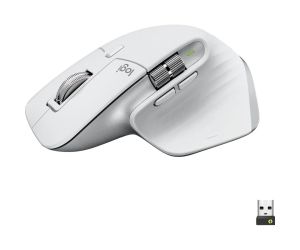 Logitech MX MASTER 3S MAC İÇİN GELİŞMİŞ 8.000 DPI SESSİZ PROFESYONEL KABLOSUZ MOUSE BEYAZ 910-006572