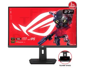 Asus 27 ROG STRIX 3840x2160 1MS 160Hz DP/HDMI/USB +VESA +PIVOT MONİTÖR XG27UCS