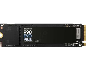 Samsung 990 EVO Plus 4 TB 7250-6300MB/s 22x80mm PCIe Gen 4.0 x4 NVMe M.2 SSD MZ-V9S4T0BW