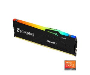 Kingston Beast RGB Expo 32 GB DDR5 6400MHz CL32 Masaüstü Performans Ram (Bellek) KF564C32BBEA-32TR