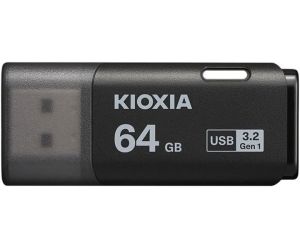 Kioxia 64 USB3.2 GEN1 KIOXIA SİYH USB BELLEK LU301K064GG4