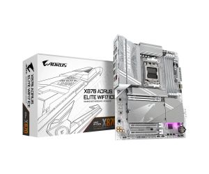 Gigabyte X870-AORUS-ELITE-WIFI7-ICE AM5 DDR5 SES GLAN HDMI/USB4 SATA3 USB3.2 ATX ANAKART