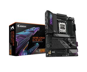 Gigabyte X870E-AORUS-ELITE-WIFI7 AM5 DDR5 SES GLAN HDMI/USB4 SATA3 USB3.2 ATX ANAKART