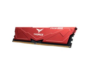 Team T-Force Vulcan Red 16GB 1x16GB 6000Mhz DDR5 CL38 Gaming Ram (Bellek) FLRD516G6000HC38G01
