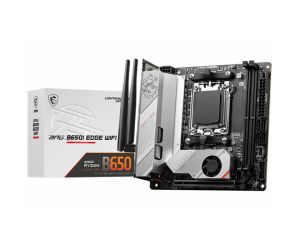 MSI MPG B650I EDGE WIFI AMD B650 Soket AM5 DDR5 6600 (OC) MHz Mini-ITX Gaming Anakart