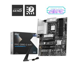 MSI PRO Z890-S WIFI PZ Intel LGA1851 Z890 DDR5 8800MHz (OC) ATX Gaming (Oyuncu) Anakart