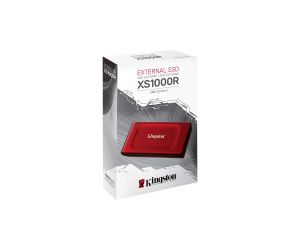 Kingston XS1000 SXS1000R/2000G 2TB USB 3.2 Gen 2 Kırmızı Taşınabilir SSD