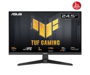Asus 24.5 TUF GAMING 1920x1080 1MS 180Hz DP/HDMI +VESA +SPEAKER VG259Q3A
