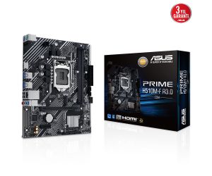 Asus PRIME H510M-F R3.0-CSM 1200P DDR4 SES GLAN HDMI SATA3 USB3.2 mATX ANAKART