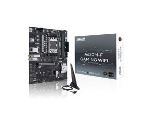 Asus A620M-F GAMING WIFI AM5 DDR5 SES GLAN HDMI SATA3 USB3.2 mATX ANAKART