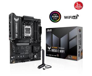 Asus TUF GAMING B850-E WIFI AM5 DDR5 SES GLAN DP/HDMI SATA3 USB3.2 ATX ANAKART
