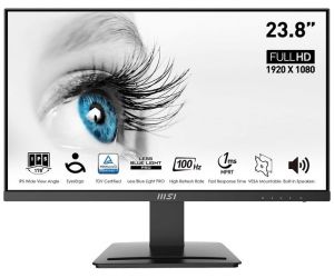 MSI Pro 23.8” 1920x1080 1ms 100Hz IPS Anti-Glare Full HD Monitör MP243X