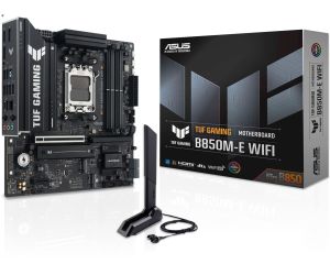 Asus TUF GAMING B850M-E WIFI AM5 DDR5 SES GLAN DP/HDMI SATA3 USB3.2 mATX ANAKART