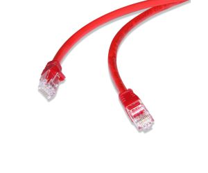 Flaxes FNK-605K CAT6 5M PATCH KABLO KIRMIZI