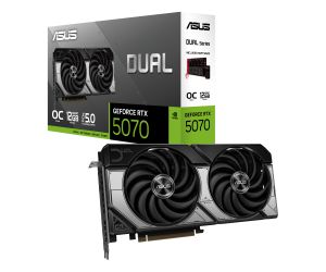 Asus RTX5070 12GB GDDR7 192BIT 3xDP/2xHDMI DUAL-RTX5070-O12G EKRAN KARTI