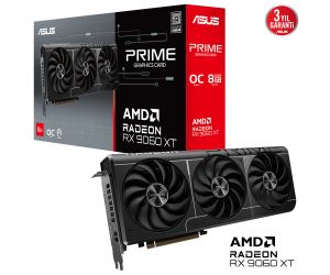 Asus RX9060XT 8GB GDDR6 128BIT 2xDP/HDMI PRIME-RX9060XT-O8G EKRAN KARTI