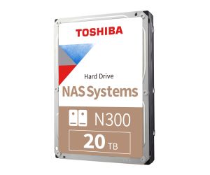 Toshiba 20TB N300 7200RPM SATA 512MB HARDDISK HDWG62AUSZVA