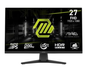MSI MAG 272F 27 200Hz 0.5ms Full HD Adaptive Sync Rapid IPS Gaming Monitör