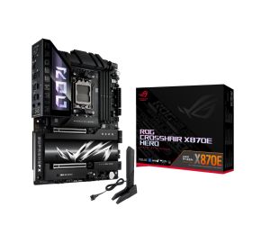 Asus ROG CROSSHAIR X870E HERO AM5 DDR5 SES GLAN HDMI/USB SATA3 USB3.2 ATX ANAKART