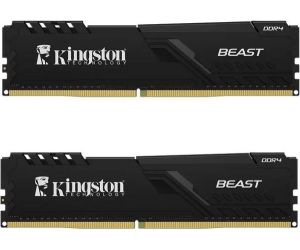 Kingston Beast 32GB 6800MT/S Ddr5 CL34-45 Dımm (16GBX2) Masaüstü Ram (Bellek) KF568C34BBK2-32TR