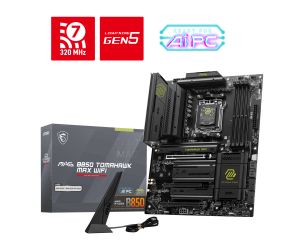 MSI MAG B850 TOMAHAWK MAX WIFI AM5 DDR5 8400MHZ (OC) HDMI 4x M.2 USB 10Gbs 5G LAN WI-FI 7 ATX ANAKART