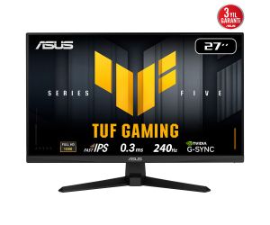 Asus 27 0.3MS 240HZ IPS FULL HD DP/2xHDMI GAMİNG MONİTOR VG279QM5A