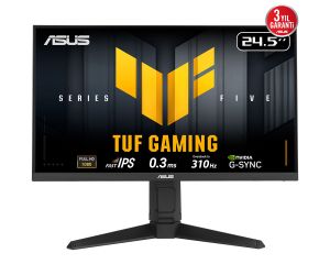 Asus 24.5 1920x1080 0.3MS 310Hz DP/HDMI +VESA +PIVOT +SPEAKER MONİTÖR VG259QMRL5A