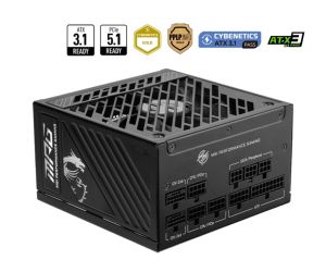 MSI MPG A1000GS PCIE5 1000W 80+ GOLD FULL MODULER GÜÇ KAYNAĞI (PSU)