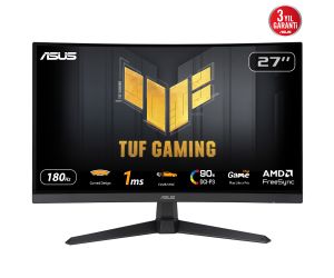 Asus 27 TUF GAMING 1920x1080 1MS 180Hz DP/HDMI +VESA MONİTÖR VG27VQ3B