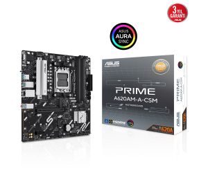 Asus PRIME A620AM-A-CSM AM5 DDR5 SES GLAN DP/HDMI/VGA SATA3 USB3.2 mATX ANAKART