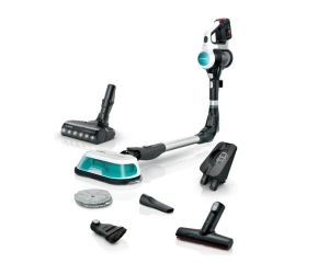 Bosch BCS71HYG1 Dik Şarjlı Elektrik Süpürgesi Unlimited 7 Prohygienic Aqua Beyaz