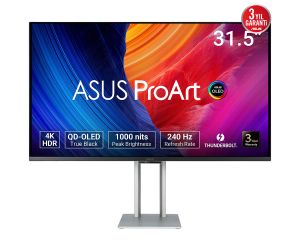 Asus 31.5 PROART 3840x2160 0.1MS 240Hz HDMI/USB +VESA +SPEAKER MONİTÖR PA32UCDM